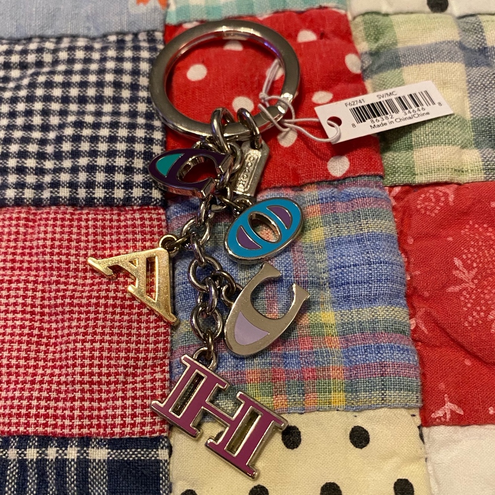 Coach Keychain